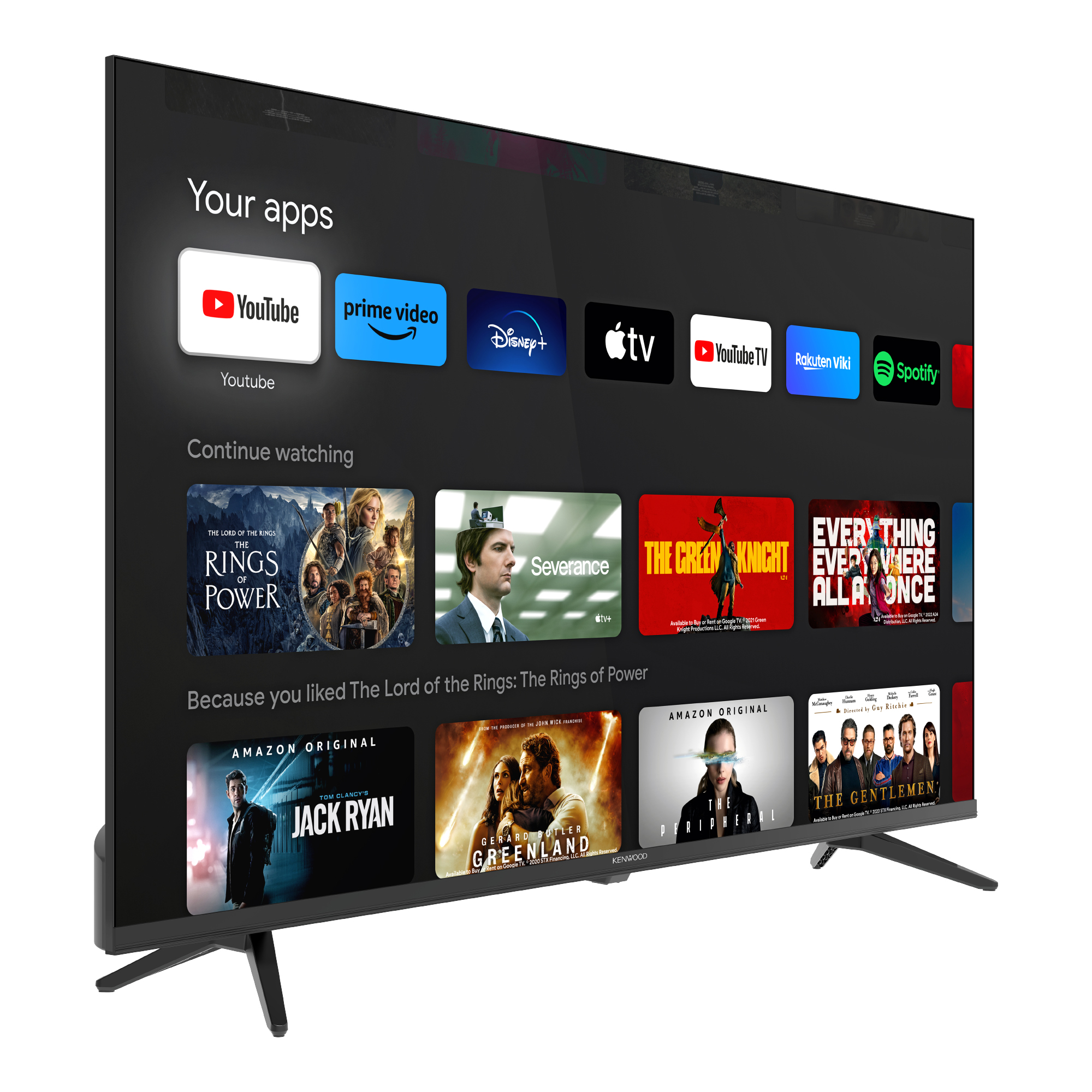 Kenwood televisor 58" - LTK-K58B53G