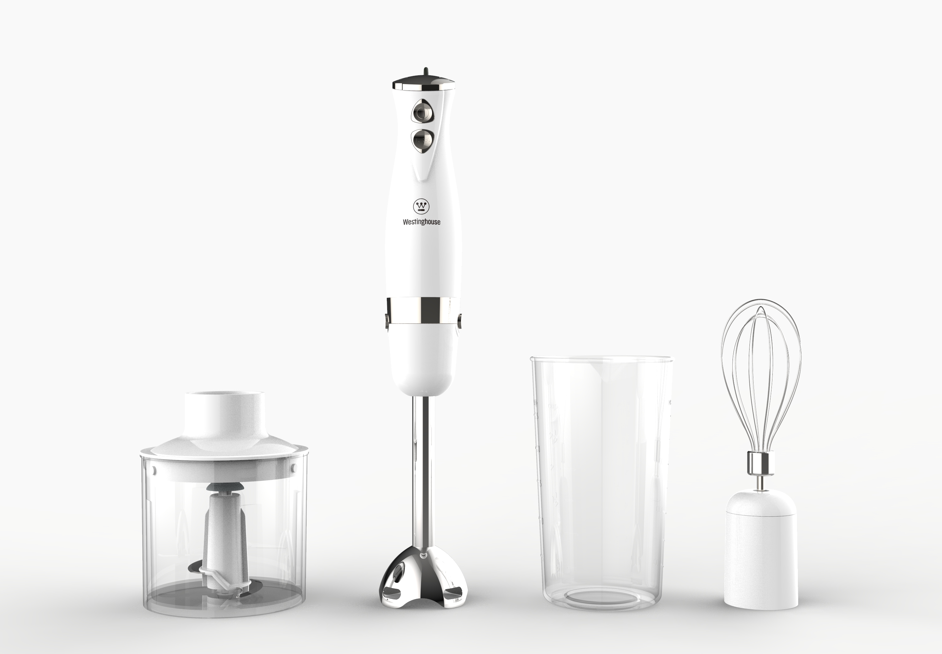 Westinghouse batidora de Inmersión 300W accesorios - WKHBSL13WH